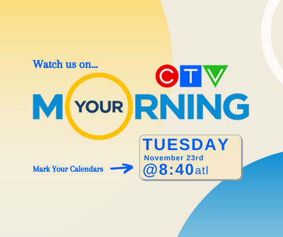 We are thrilled to be on CTV Your Morning