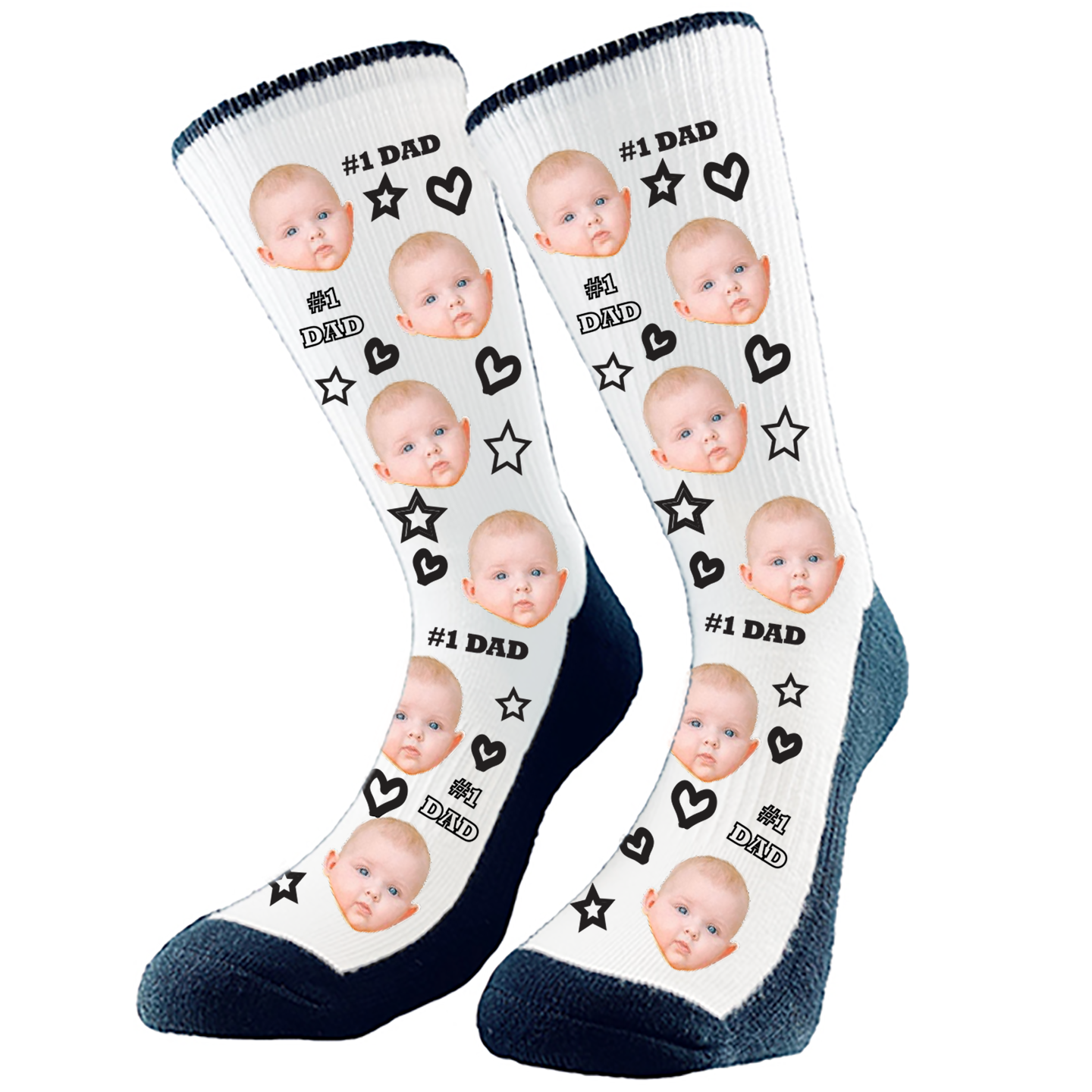 Fathers day custom deals socks
