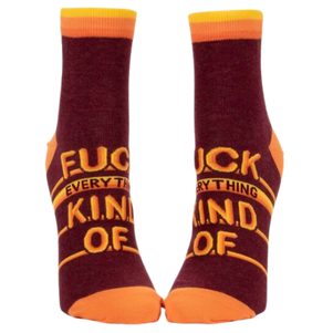 Fuck Everything Kind of Ankle Socks. 