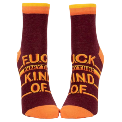 Fuck Everything Kind of Ankle Socks. 