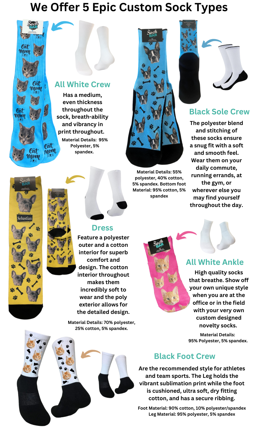 Polyester vs cotton socks: What's the difference?