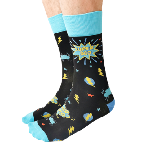 Super dad men s socks sock bar