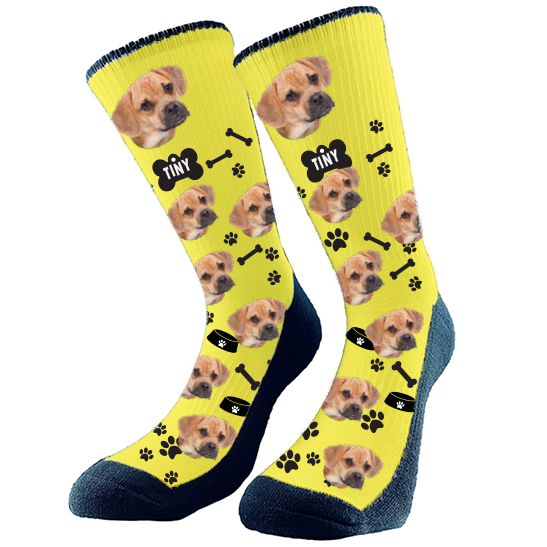 Order socks with clearance your dog on them