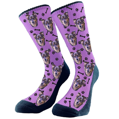 Custom Dog & Pet Socks  Create Personalized Pet Socks with Your