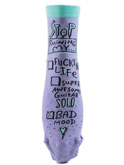 Bad Mood - The Sock Bar Novelty Socks